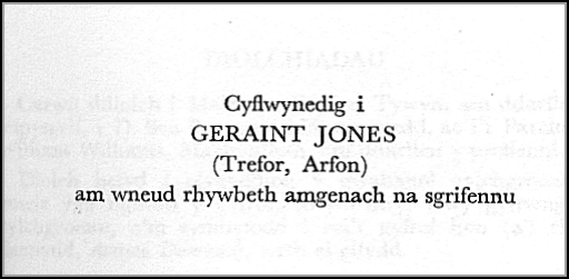 Twm - Geraint Jones, Trefor